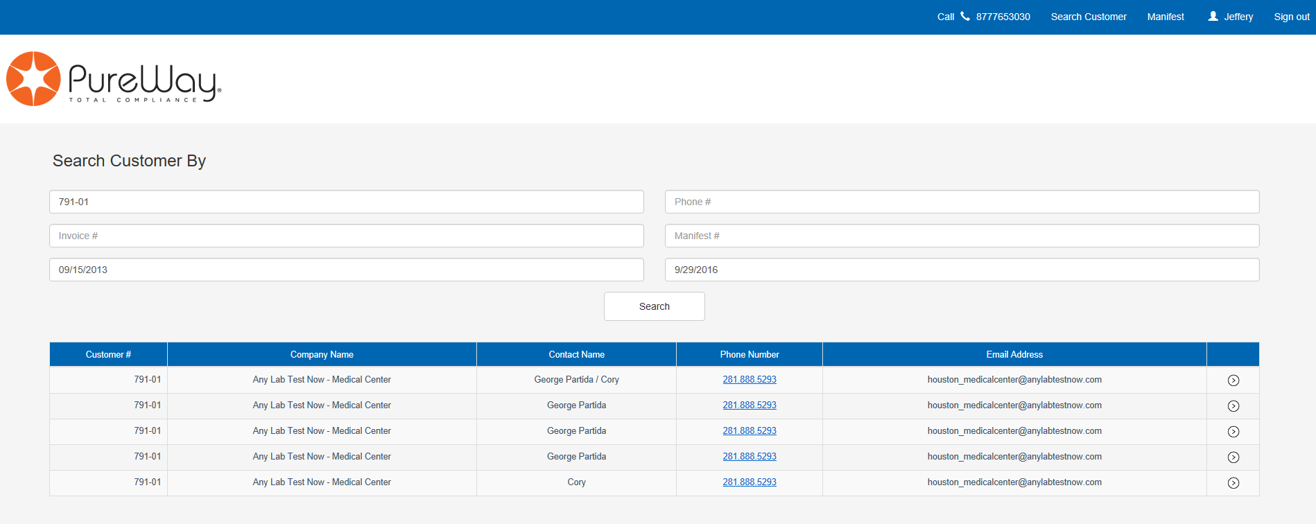 PureWay Online Tracking Documents