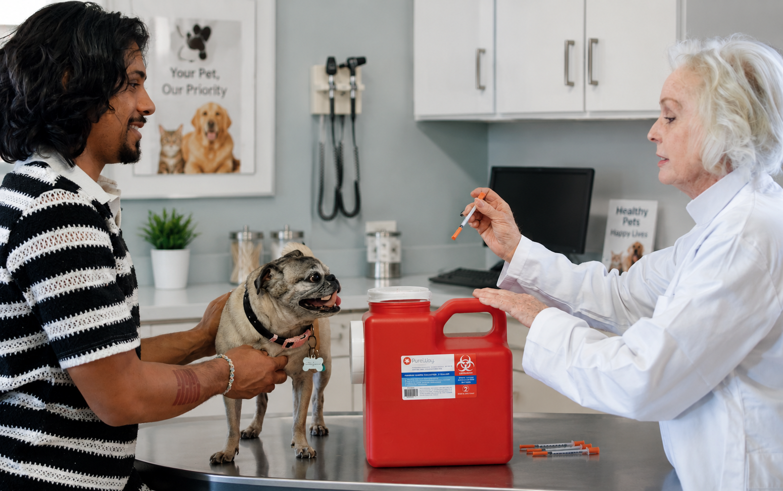 hazardous waste disposal solutions for veterinary clinic​